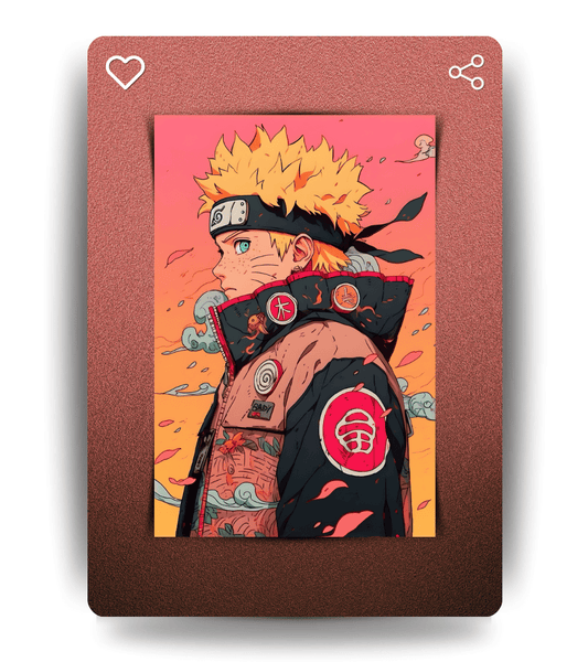 Naruto Aesthetic Wall Poster | Naruto | Anime Print