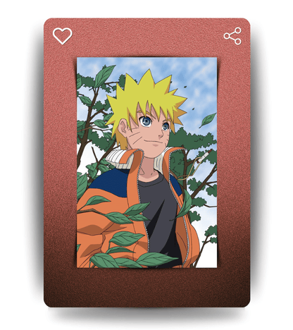 Uzumaki Naruto Wall Poster | Naruto | Anime Print