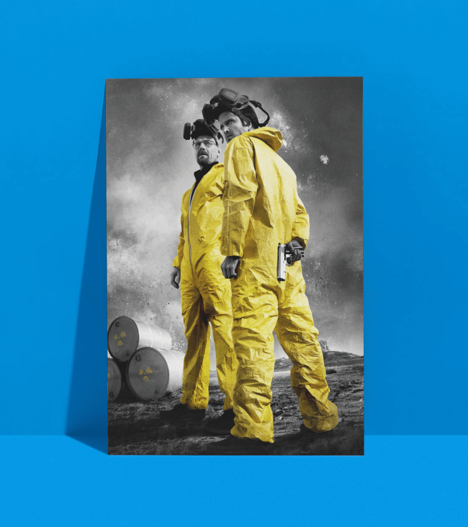 Breaking Bad Wall Poster | TV Series | Pop Culture Print