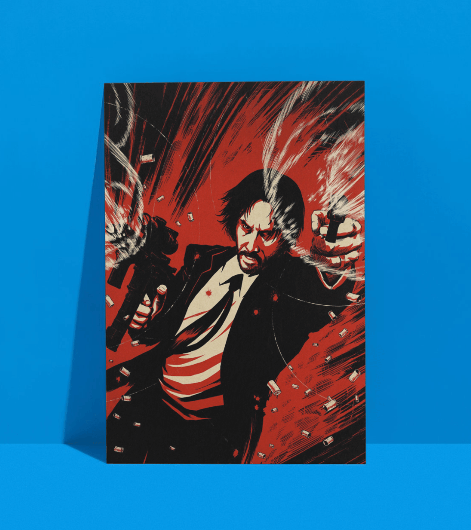 John Wick Wall Poster | Movies | Pop Culture Print