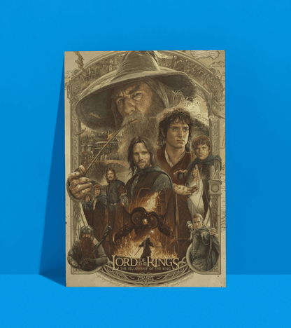 Lord of the Rings Wall Poster | Movies | Pop Culture Print