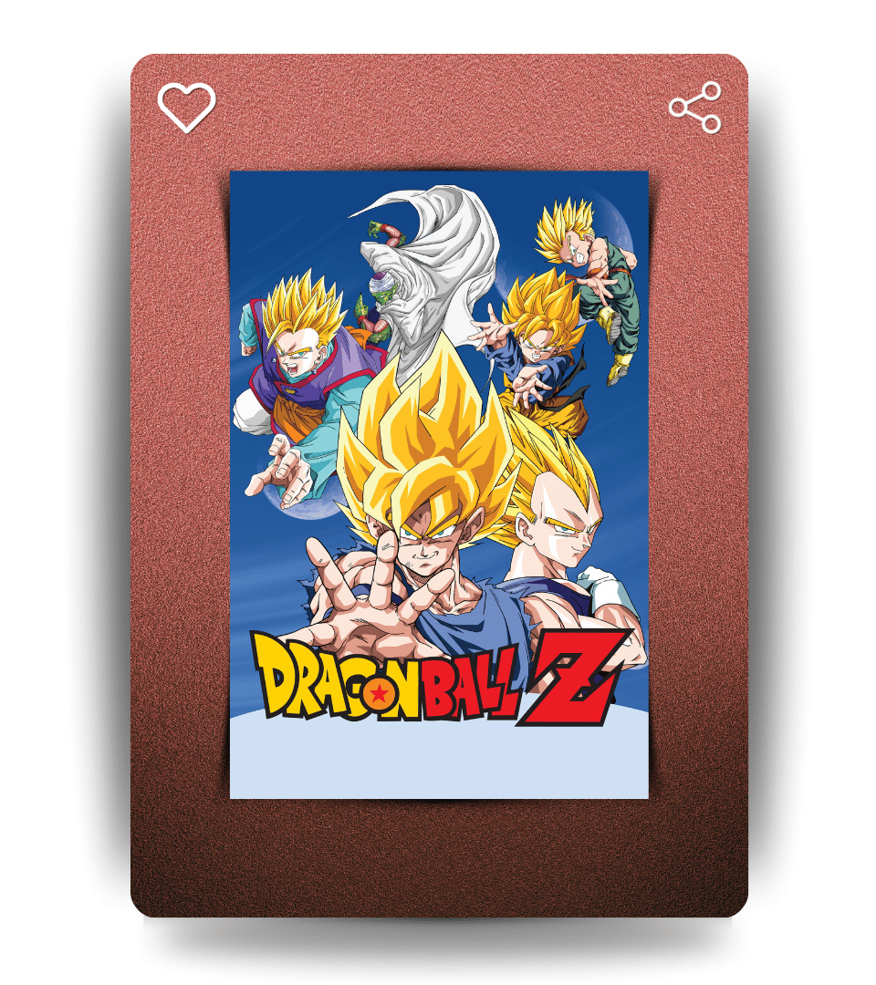 Dragon Ball Z Wall Poster | Dragon Ball | Anime Print