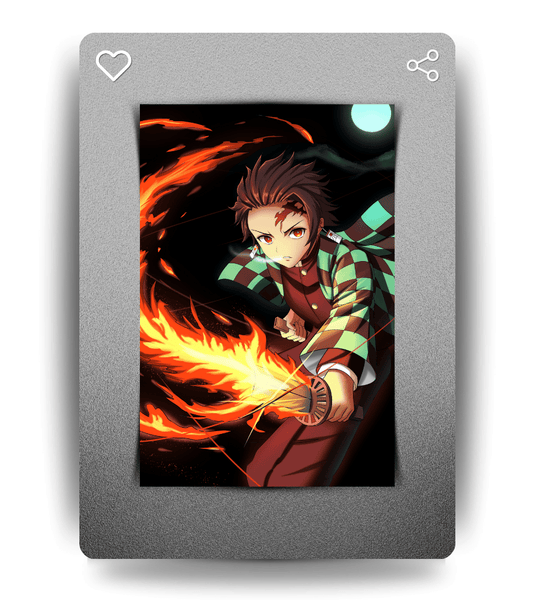 Tanjiro Kamado Wall Poster | Demon Slayer | Anime Print