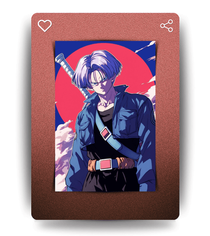 Trunks Wall Poster | Dragon Ball | Anime Print