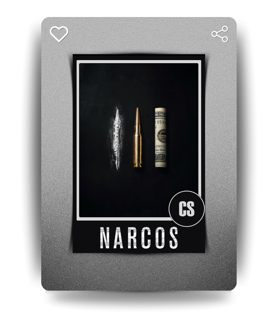 Narcos Wall Poster | TV Series | Pop Culture Print