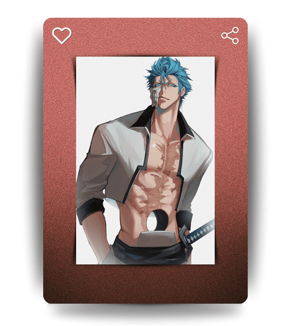 Grimmjow Jaegerjaquez Wall Poster | Bleach | Anime Print