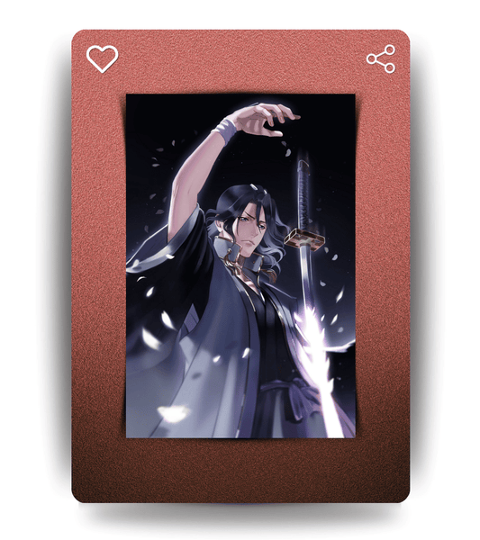 Byakuya Kuchiki Wall Poster | Bleach | Anime Print