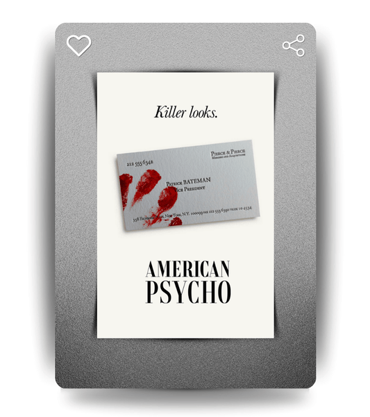 Patrick Bateman Wall Poster | Movies | Pop Culture Print