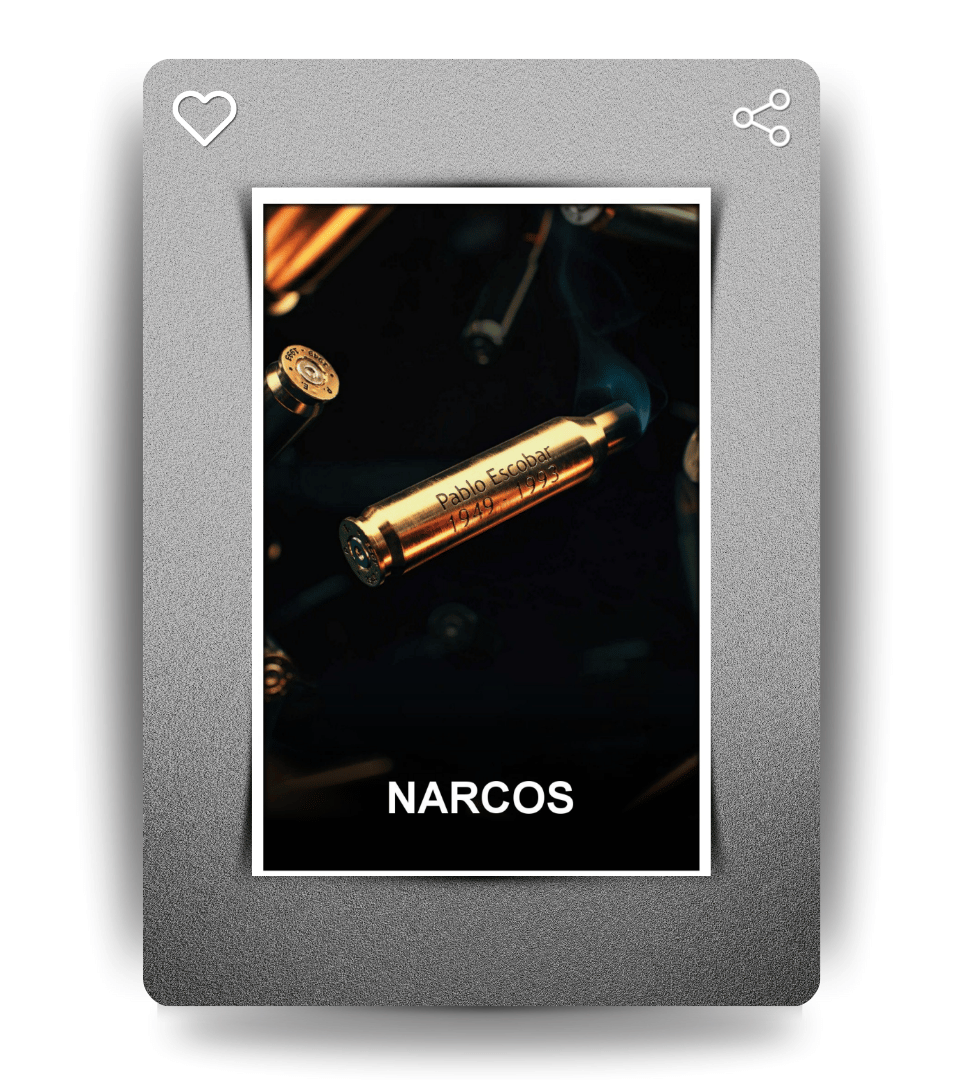 Pablo Escobar Bullet  Wall Poster |  Narcos | Pop Culture Print