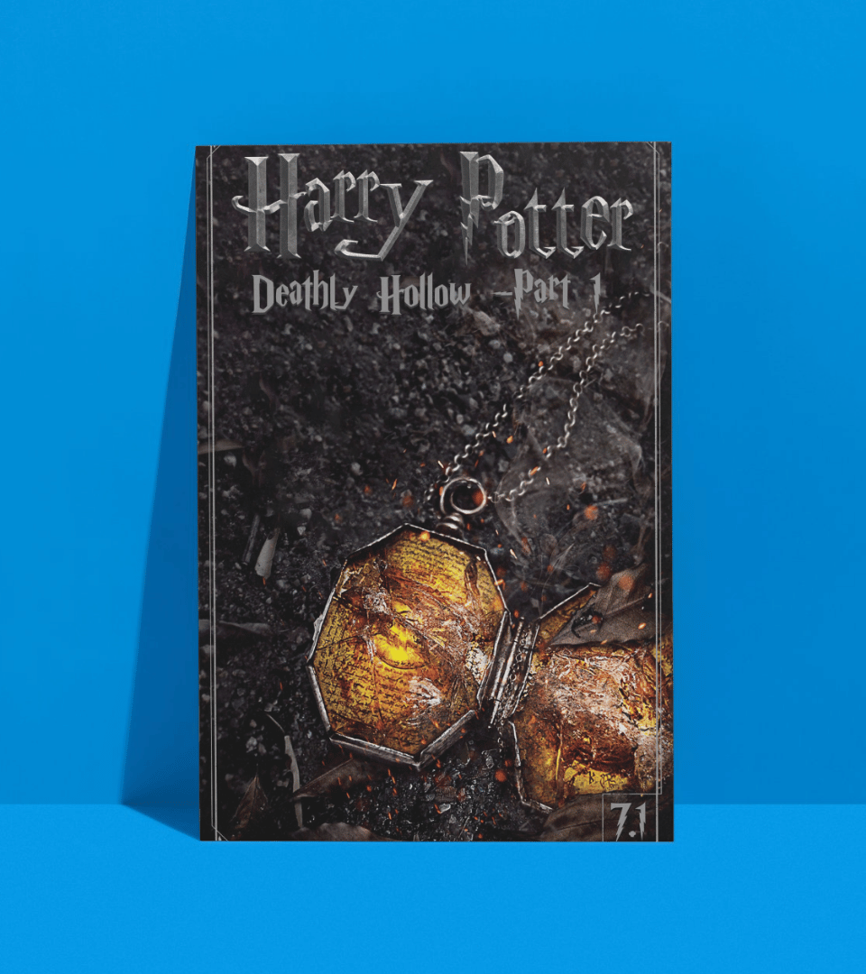 Deathly Hallows Part 1 Wall Poster | Harry Potter | Pop Culture Print