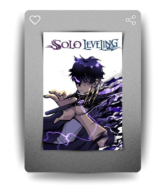 Sung Jin-woo Wall Poster | Solo Leveling | Anime Print