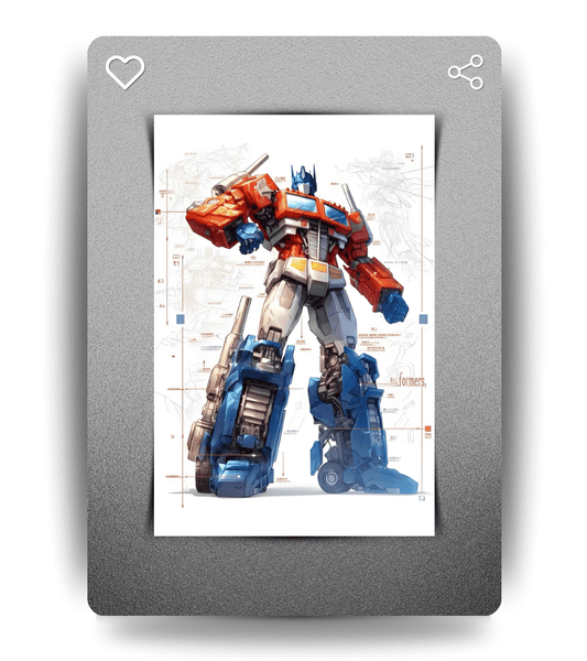 Transformers Wall Poster | Movies | Pop Culture Print