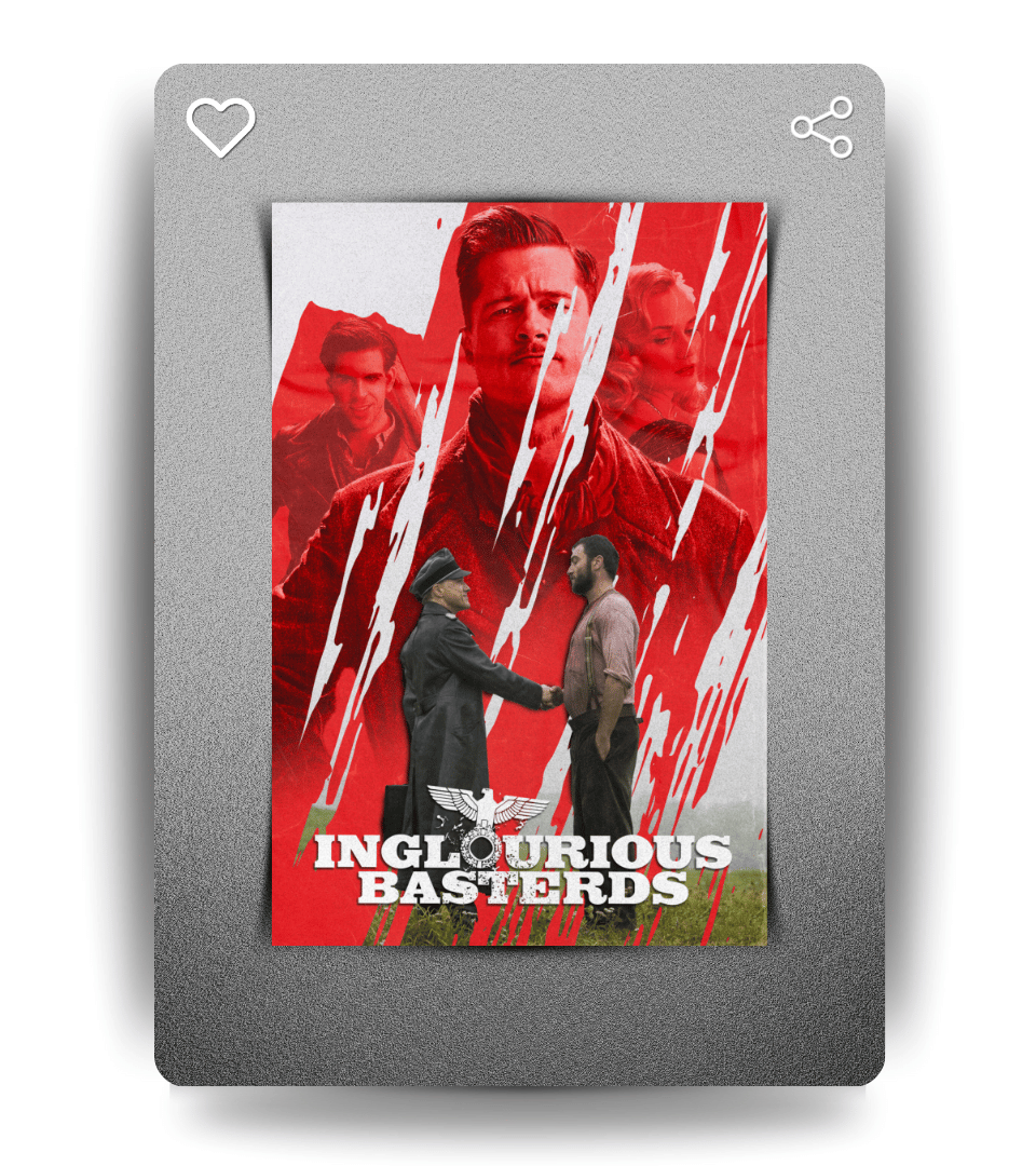 Inglourious Basterds Wall Poster | Movies | Pop Culture Print