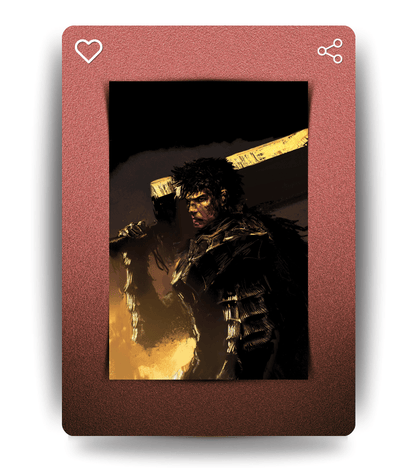 Guts Wall Poster | Berserk | Anime Print