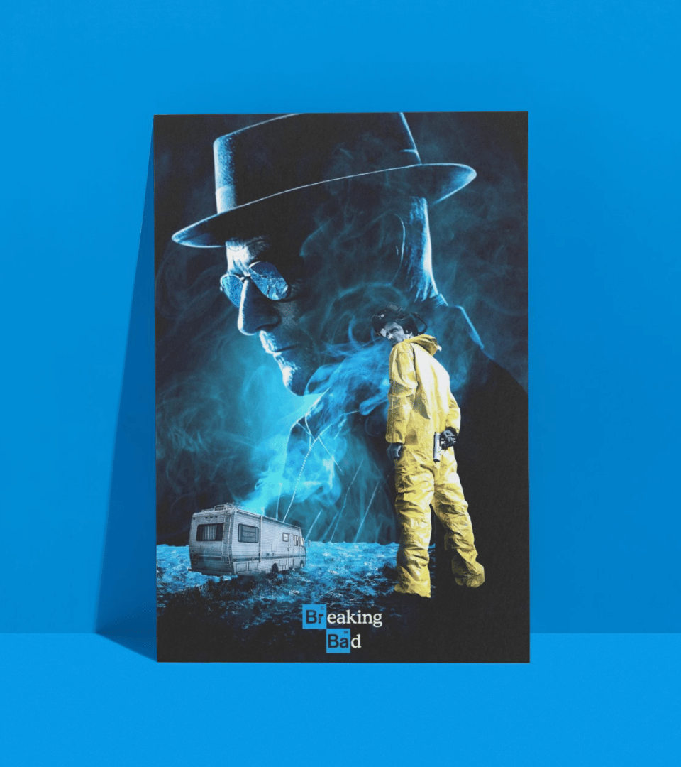 Breaking Bad Wall Poster | TV Series | Pop Culture Print