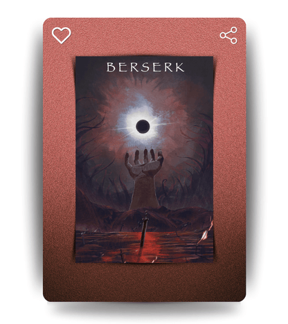 God Hand Berserk Wall Poster | Berserk | Anime Print