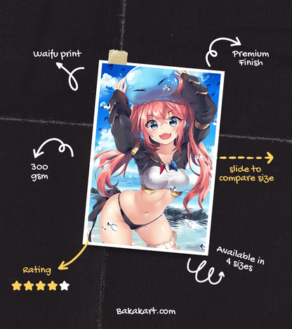 Millim Nava Waifu Wall Poster | That Time I Got Reincarnated as a Slime | Anime Print