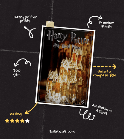 Half Blood Prince Wall Poster | Harry Potter | Pop Culture Print