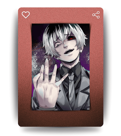 Ken Kaneki Ghoul Wall Poster | Tokyo Ghoul | Anime Print