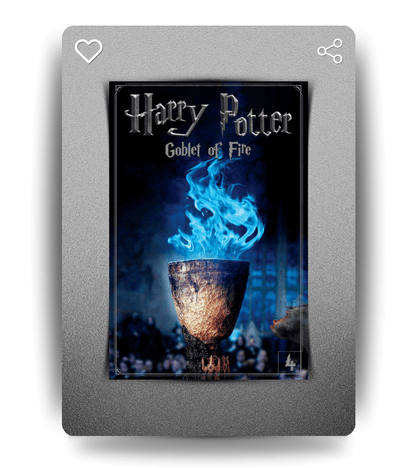 Goblet of Fire Wall Poster | Harry Potter | Pop Culture Print