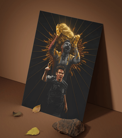 Lionel Messi Wall Poster | Football | Sport Print