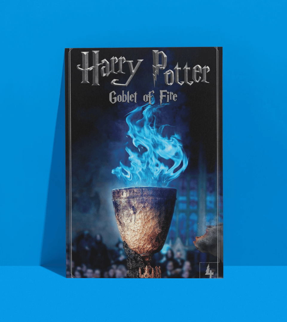 Goblet of Fire Wall Poster | Harry Potter | Pop Culture Print