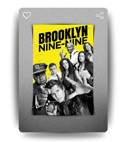 Brooklyn Nine Nine Wall Poster | TV Series | Pop Culture Print