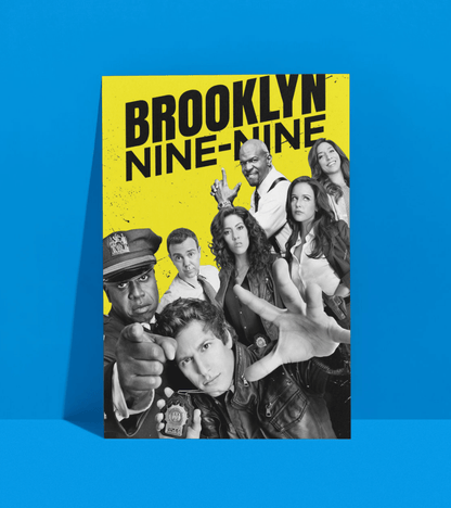 Brooklyn Nine Nine Wall Poster | TV Series | Pop Culture Print