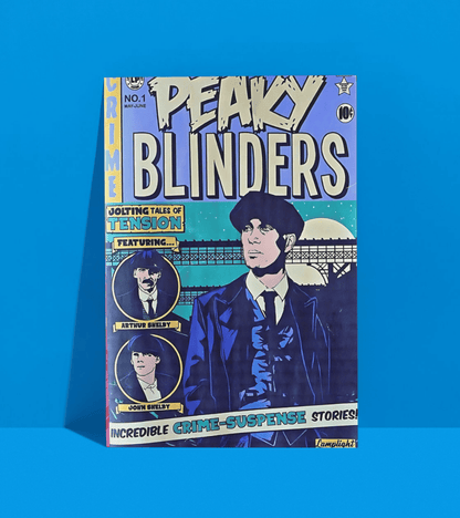 Peaky Blinders Comic Wall Poster | Peaky Blinders | Pop Culture Print