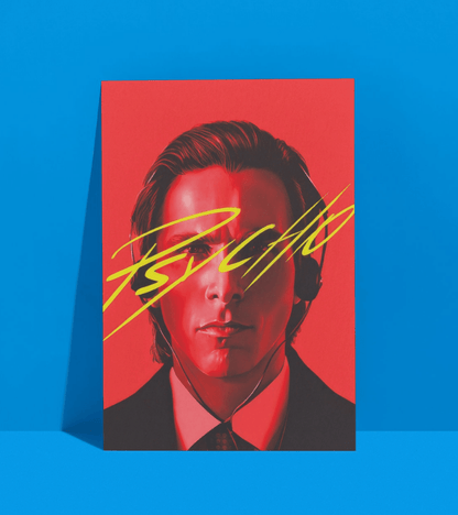 Patrick Bateman Wall Poster | Movies | Pop Culture Print