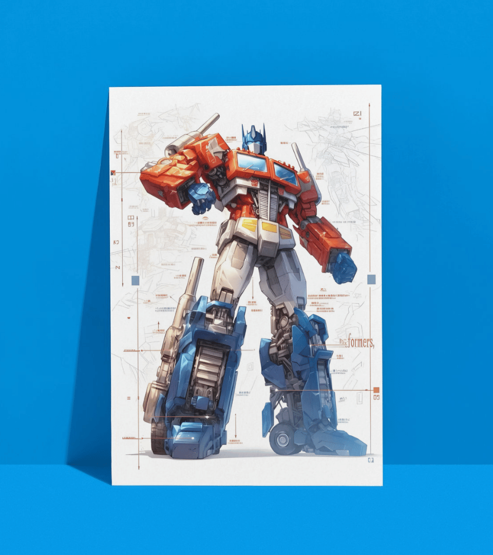 Transformers Wall Poster | Movies | Pop Culture Print