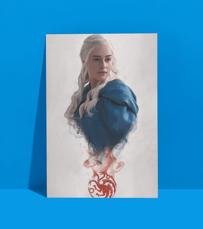 Mother of Dragons Wall Poster | Game Of Thrones | Pop Culture Print