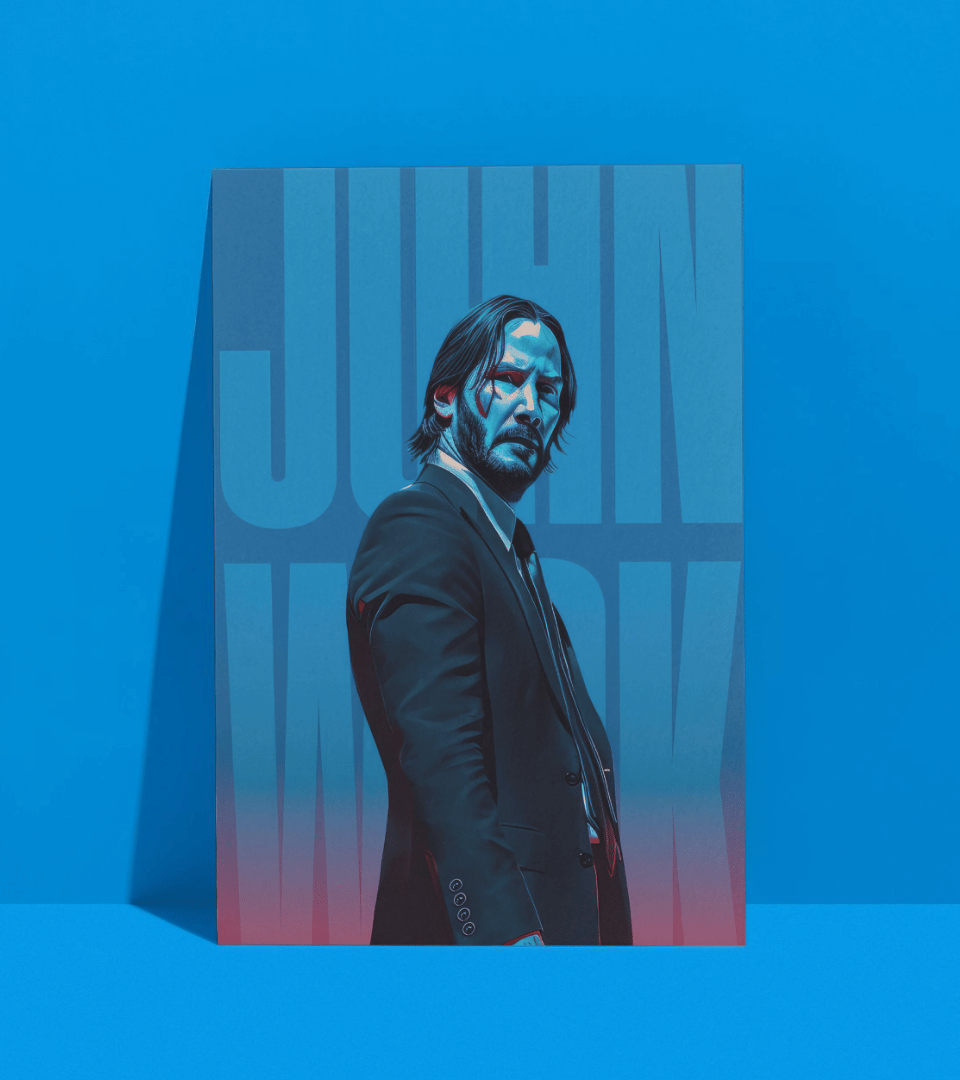 John Wick Wall Poster | Movies | Pop Culture Print