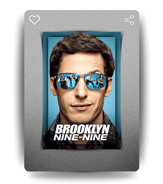 Jake Peralta Wall Poster | Brooklyn Nine Nine | Pop Culture Print