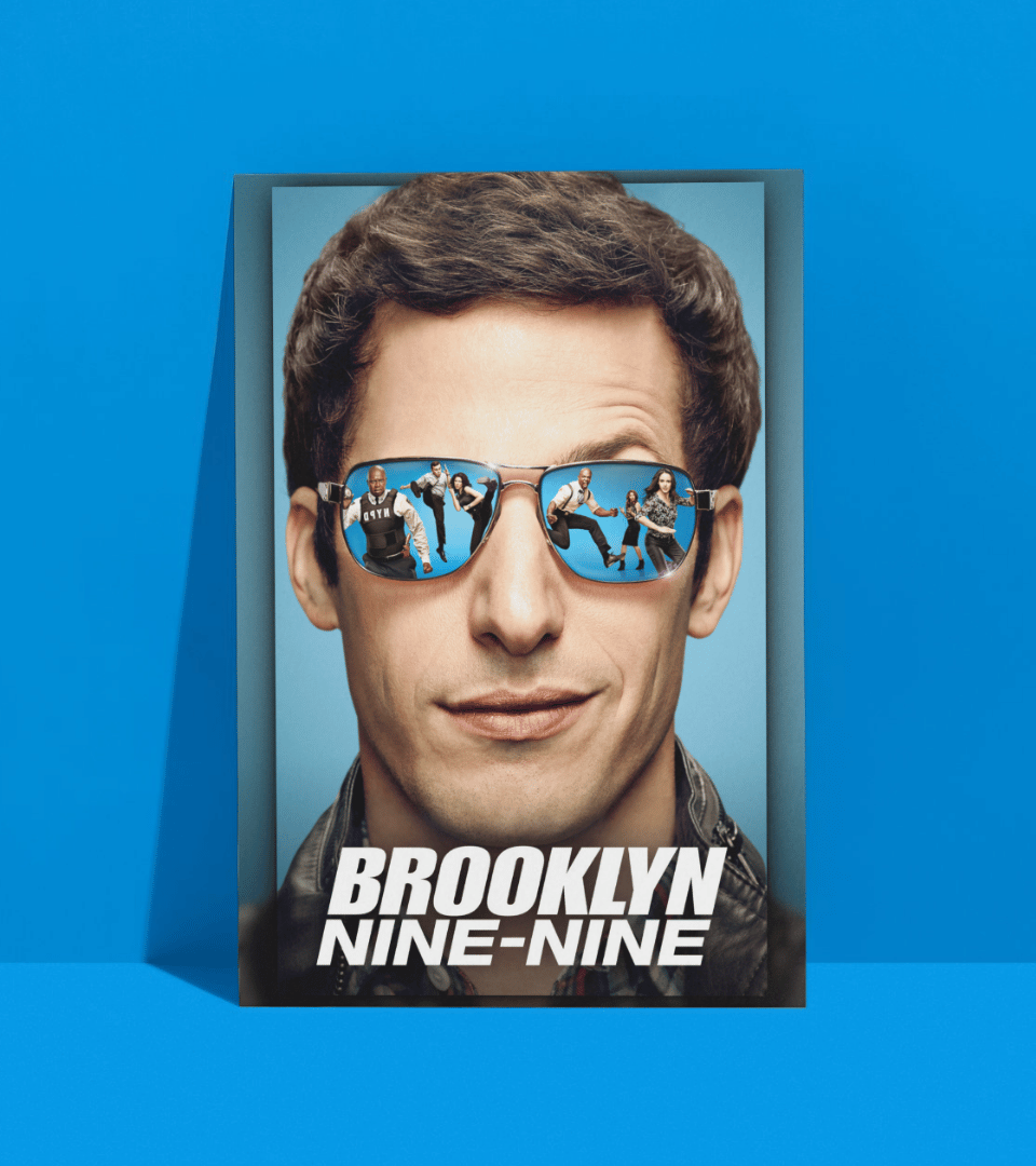 Jake Peralta Wall Poster | Brooklyn Nine Nine | Pop Culture Print