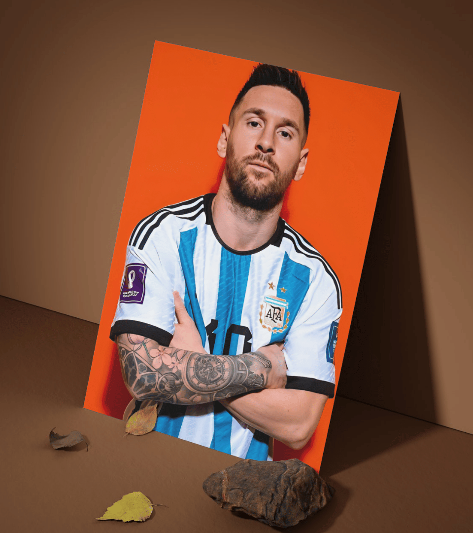 Lionel Messi Wall Poster | Football | Sport Print