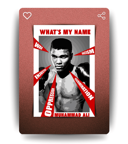 Muhammad Ali Wall Poster | Boxing | Sport Print