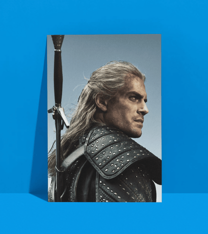 White Wolf Wall Poster | Witcher | Pop Culture Print