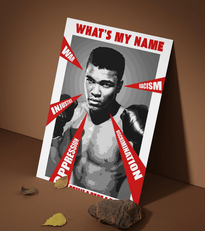 Muhammad Ali Wall Poster | Boxing | Sport Print