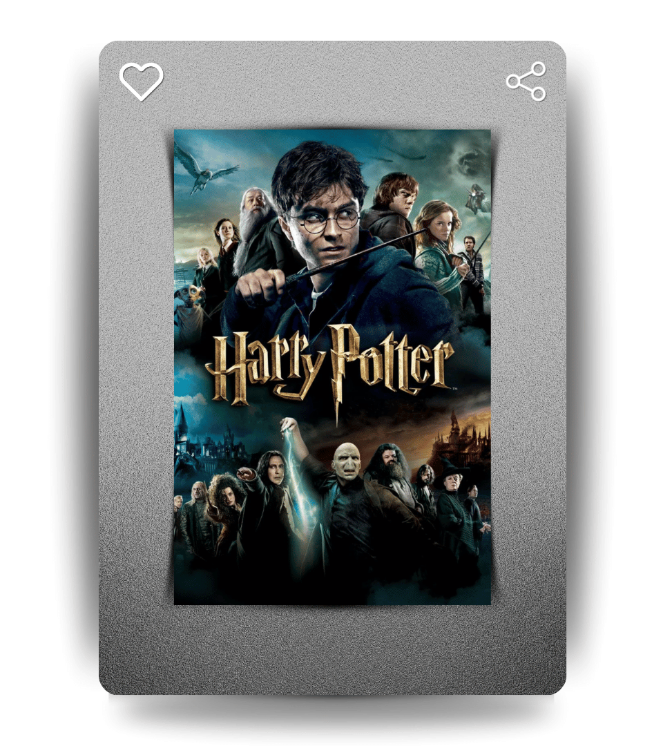 Harry Potter Wall Poster | Harry Potter | Pop Culture Print