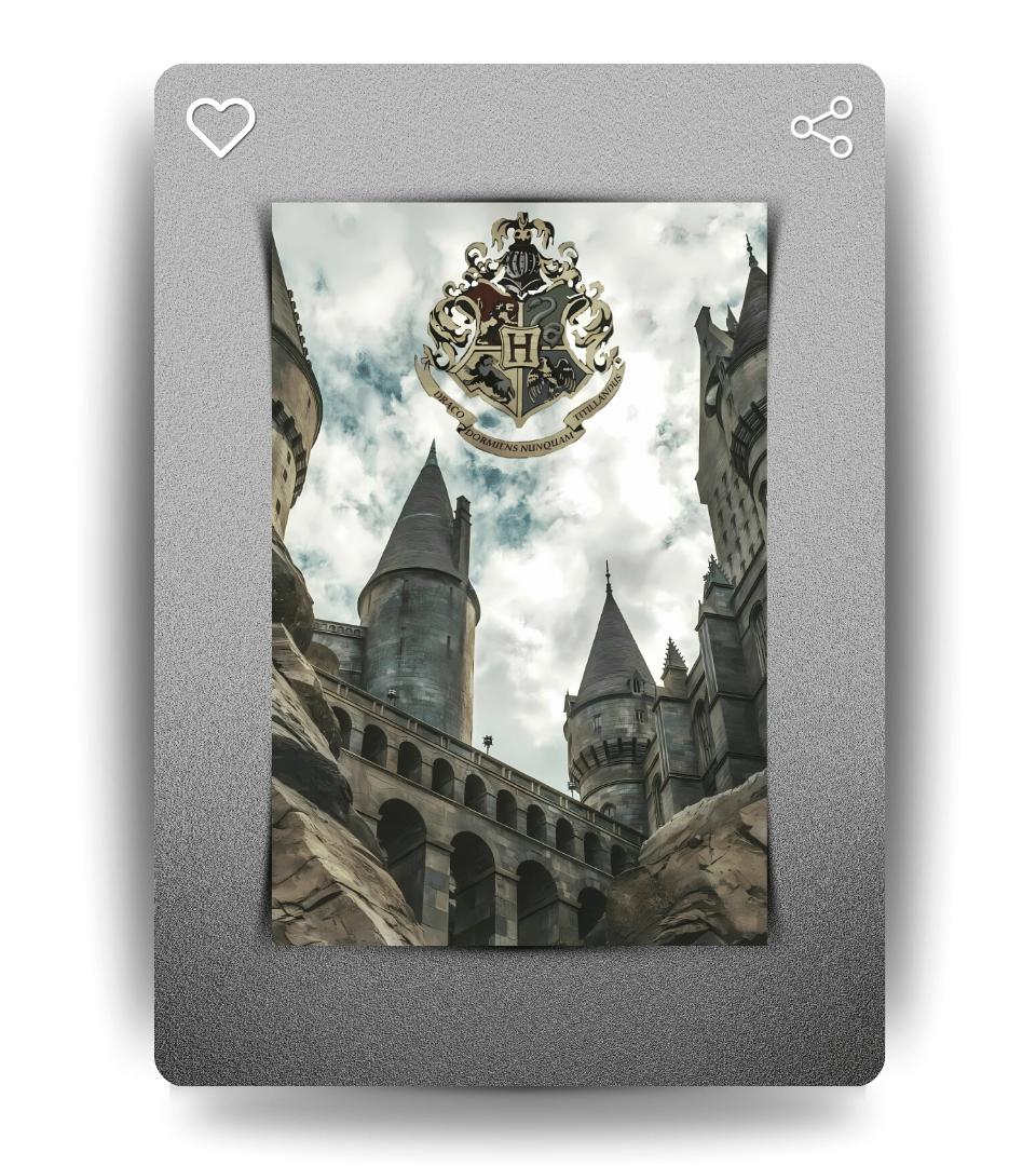 Hogwarts Wall Poster | Harry Potter | Pop Culture Print