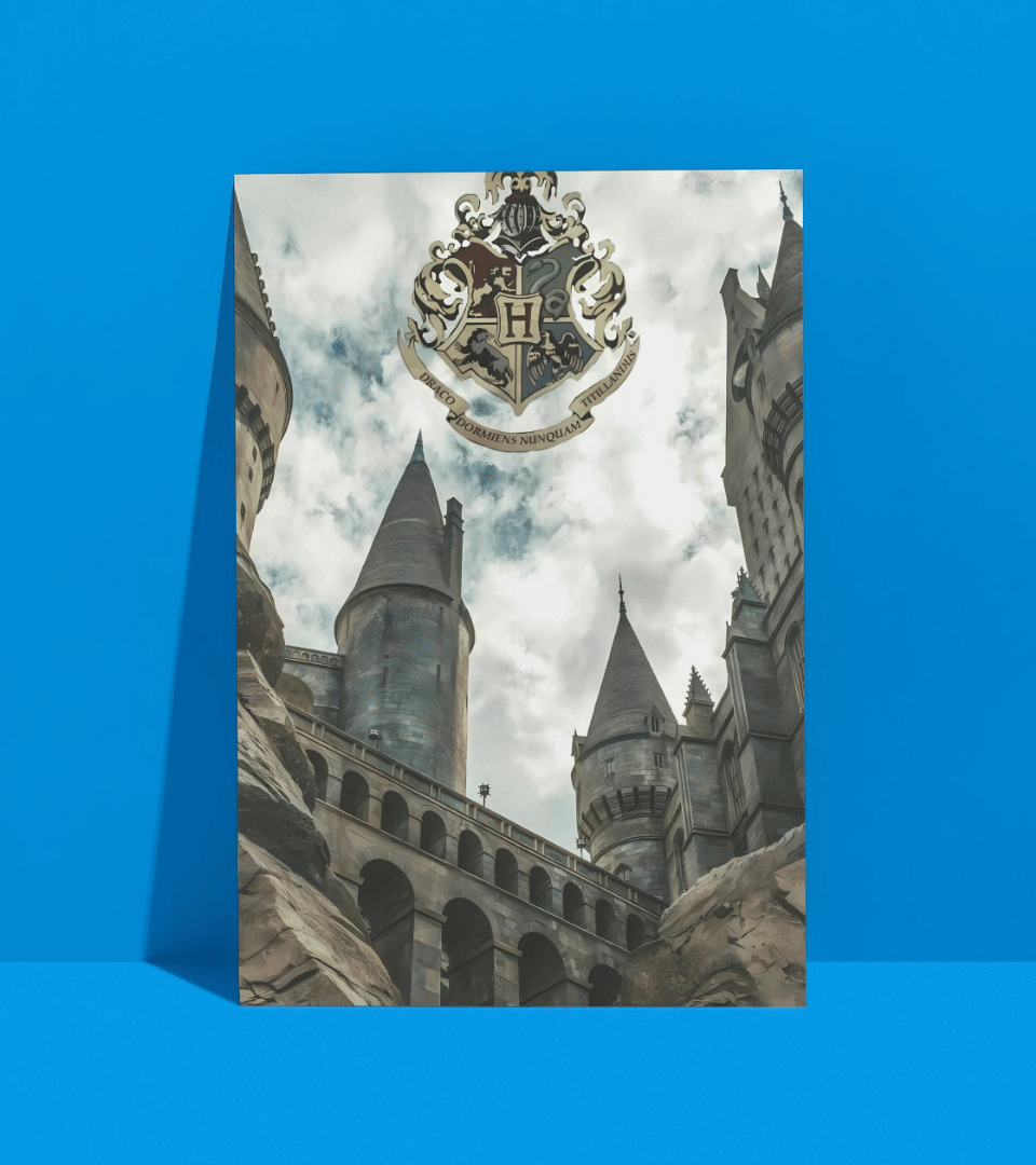 Hogwarts Wall Poster | Harry Potter | Pop Culture Print