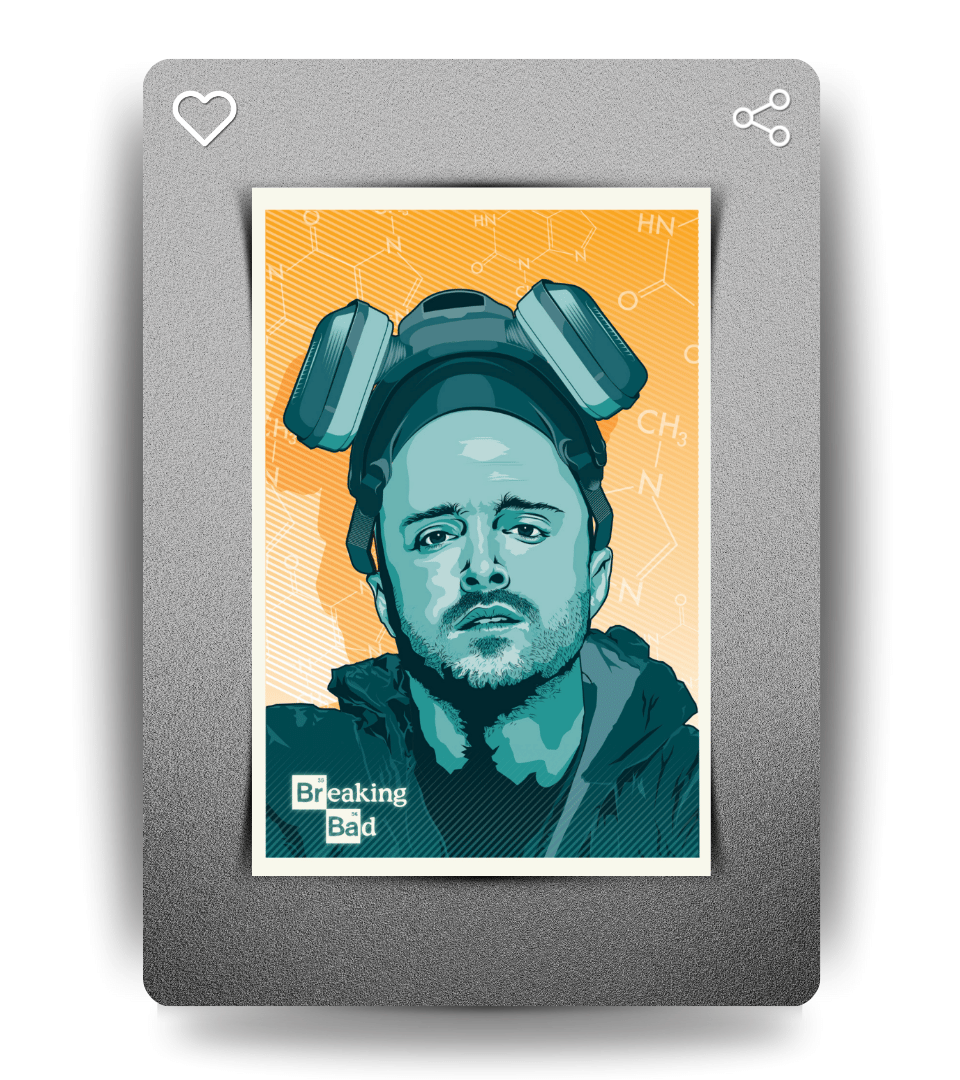 Jessi Pinkman Wall Poster | Breaking Bad | Pop Culture Print