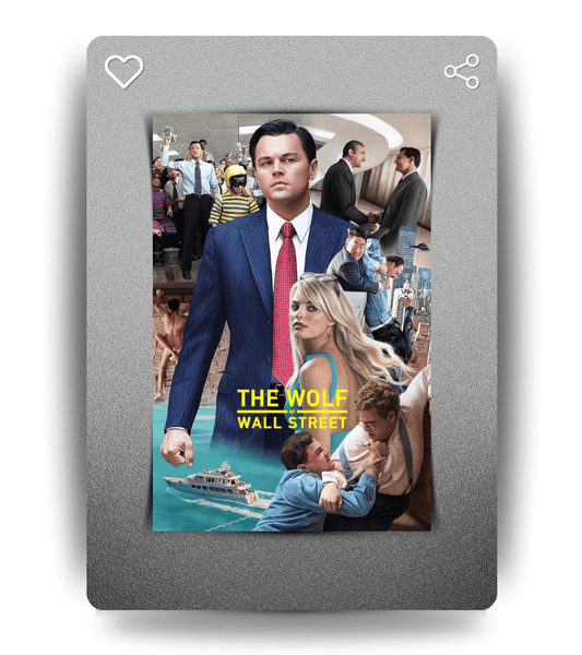 The Wolf of Wall Street Wall Poster | Movies | Pop Culture Print