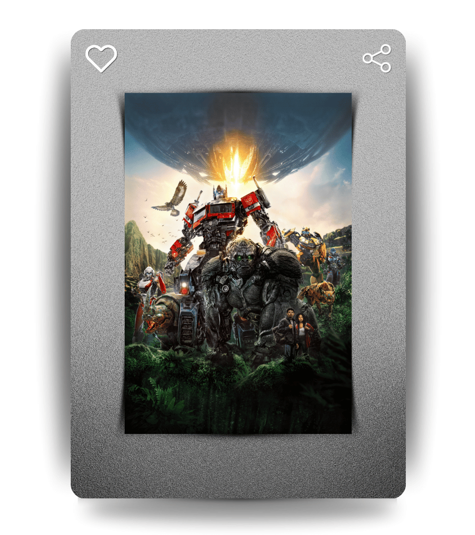 Transformers Wall Poster | Movies | Pop Culture Print