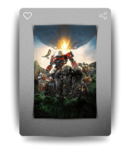 Transformers Wall Poster | Movies | Pop Culture Print