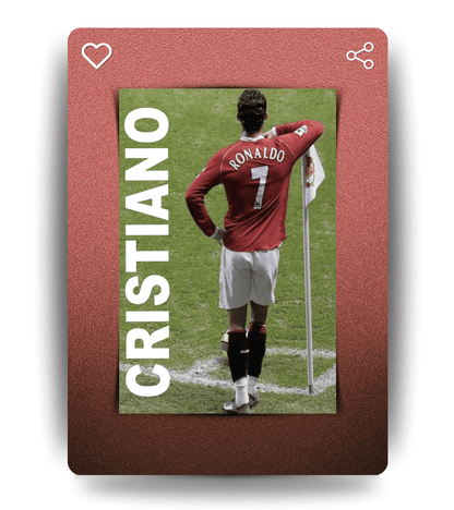 Cristiano Ronaldo Wall Poster | Football | Sport Print