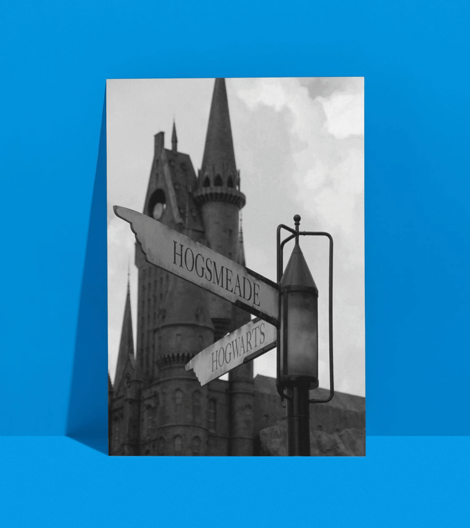 Hogsmeade Sign Wall Poster | Harry Potter | Pop Culture Print