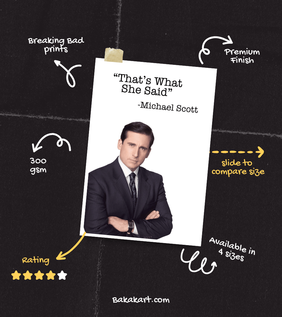 That's What She Said Wall Poster | The Office | Pop Culture Print