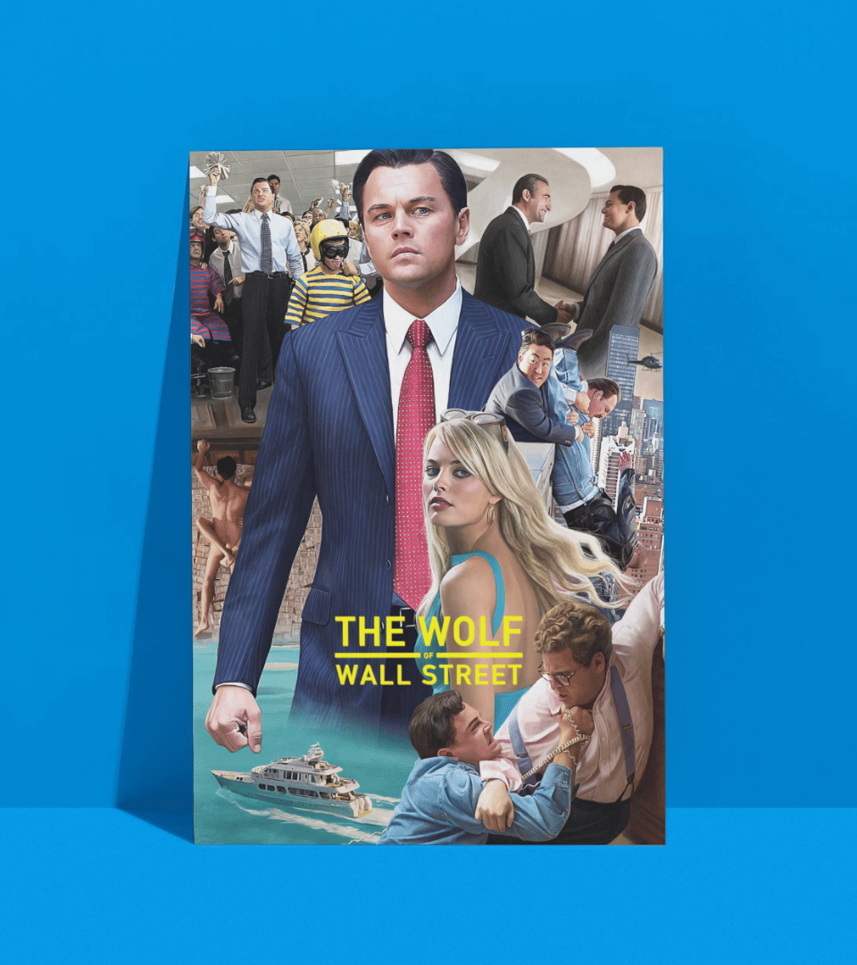 The Wolf of Wall Street Wall Poster | Movies | Pop Culture Print